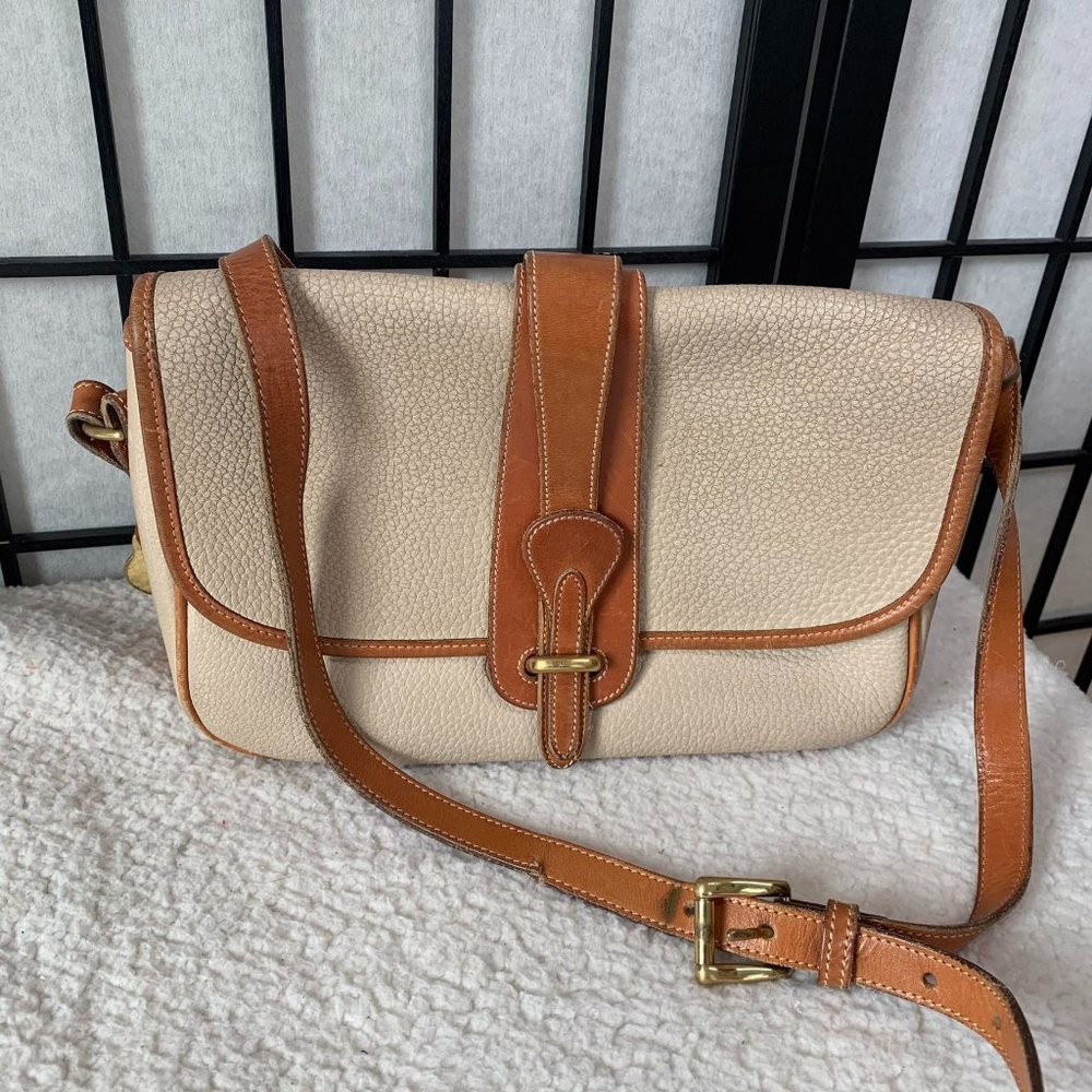 Dooney & Burke Leather Tan Brown Purse